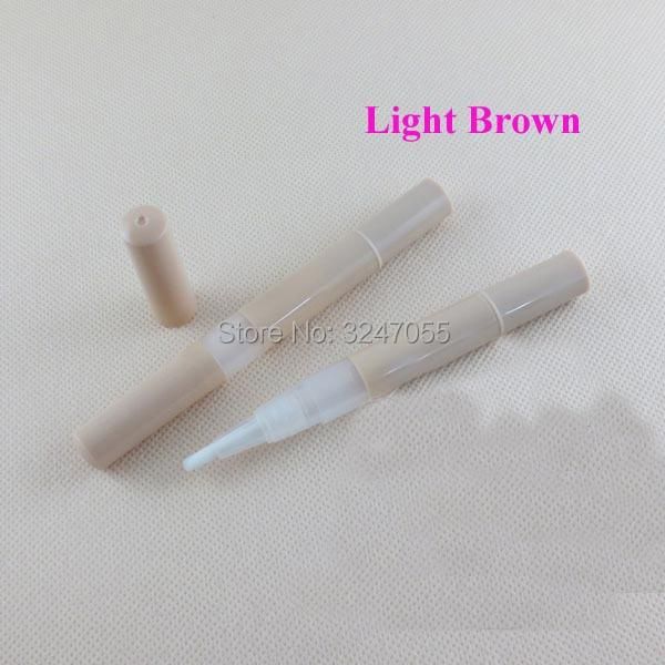 

cosmetic empty green lip gloss tube, portable beauty foundation/nail nutrilon refillable bottle, makeup tooth whiten tool storage bottles &
