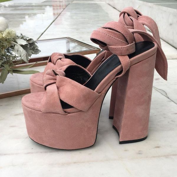 

fashion high-heeled strap womens square heel sandalswomen's shoes cross straps thick with beach sandals, Black