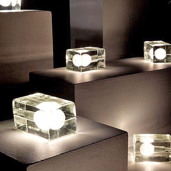 

table lamps nordic ice cube bulb modern minimalist creative personality bedroom decoration bedside study lamp