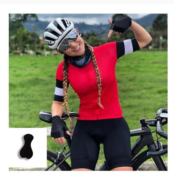 

racing sets 2021 women's one-pieces breathable short sleeve female skin suit, bike triathlon woman cycling jersey set jumpsuit, Black;blue