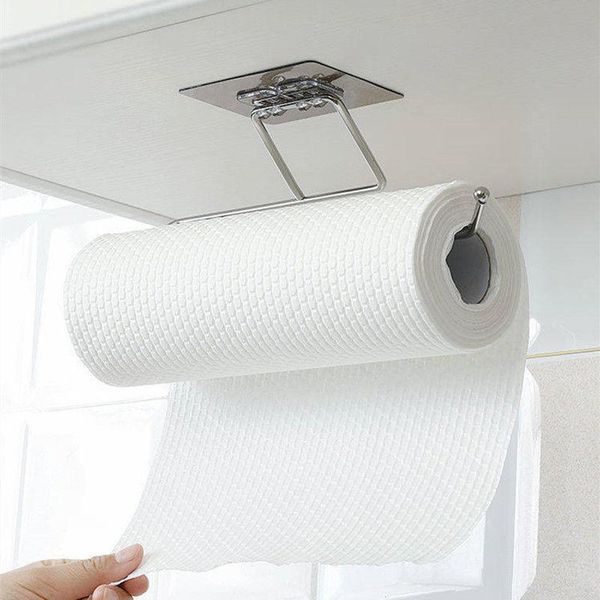 

hooks & rails kitchen paper roll holder towel hanger rack bar cabinet rag hanging shelf toilet holders organizer