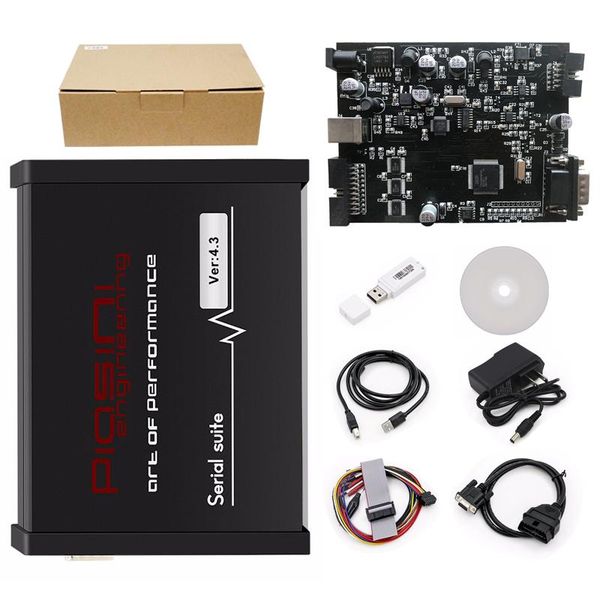 

diagnostic tools piasini v4.3 black pcb est serial suite engineering master version with usb dongle code readers & scan
