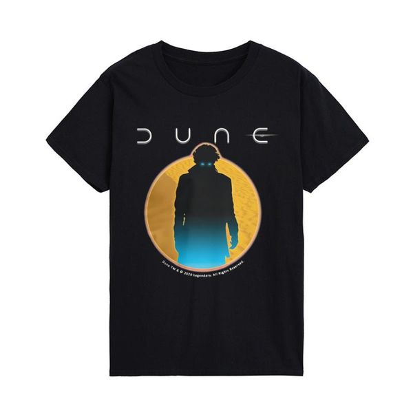 

men's t-shirts dune movie 2021 frank herbert science fiction leisure t shirt casual mens short sleeve cotton o-neck tee clothes gift, White;black