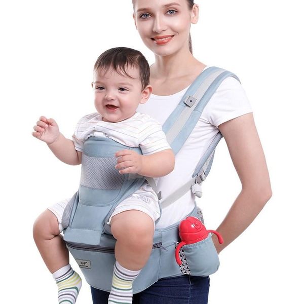 

ergonomic born baby carrier infant kids backpack hipseat sling front facing kangaroo wrap for travel 3-36 months carriers, slings & backpack