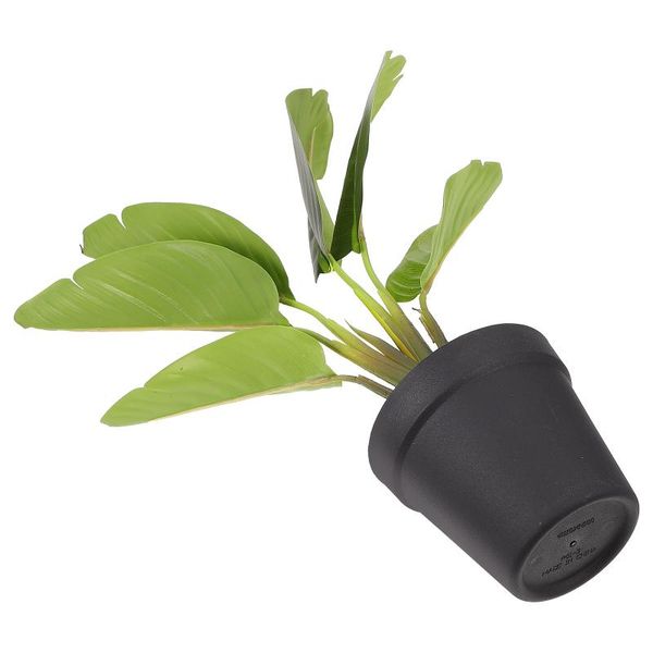 

decorative flowers & wreaths 1pc small simulated false green plant deskornament pot decor