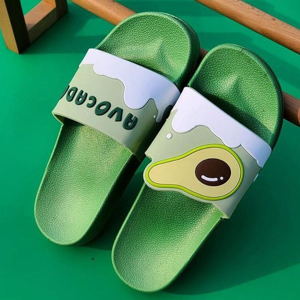 

slippers summer shoes furit women designer slides indoor home family female male couples for teens, Black