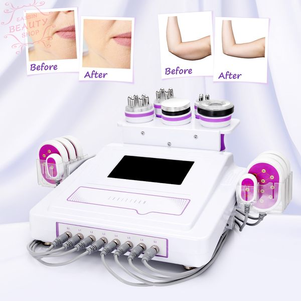 

6in 1 cavitation 2.0 40k radio frquency vacuum body slimming weight loss machine