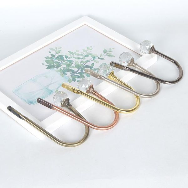 

curtain & drapes cross border enlarged u-shaped crystal window decoration wall hook grade solid ball-zinc alloy hoo