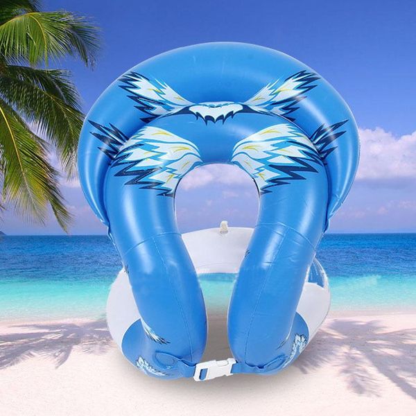 

life vest & buoy 2 pcs of integrated self teaching swimming ring with double airbag for kid thickened subaxillary beginners yyb