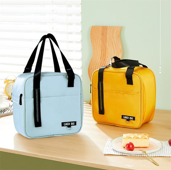 Scatola di isolamento termico ispessita Picnic Bento bag lavoratore studente portatile impermeabile Lunch Bags da trasporto marittimo T10I111