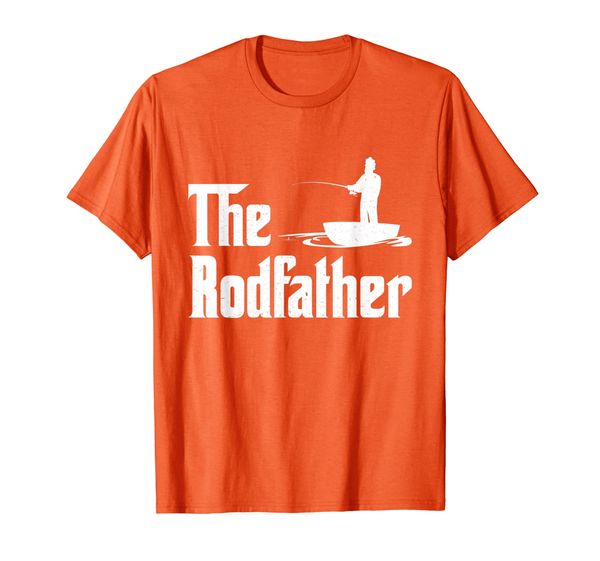 

The Rodfather Funny Fishing Tshirt for Fisherman Tee, Mainly pictures