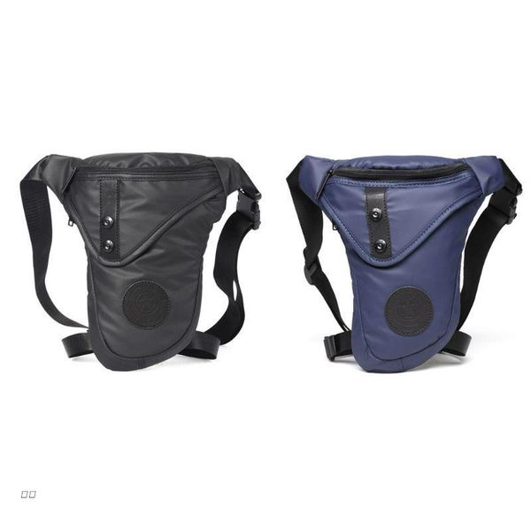 

waist bags d0ud portable men motorcycle rider drop leg bag military belt fanny pack