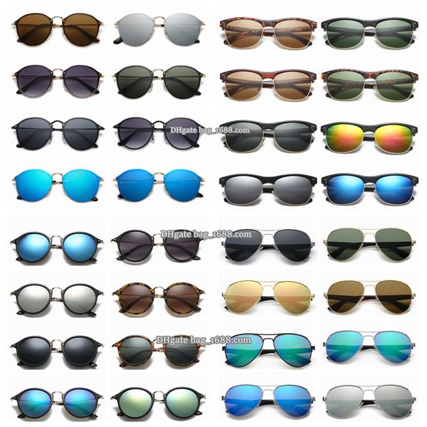 

designers sunglasses polaroid lens full frame men women luxury classic fashion anti-uv outdoor cycling driving sun glass eyewear wholesale w, White;black