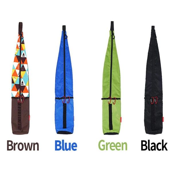 

outdoor bags yiwa climbing cane backpack waterproof knapsack portable walking stick storage bag fishing pole