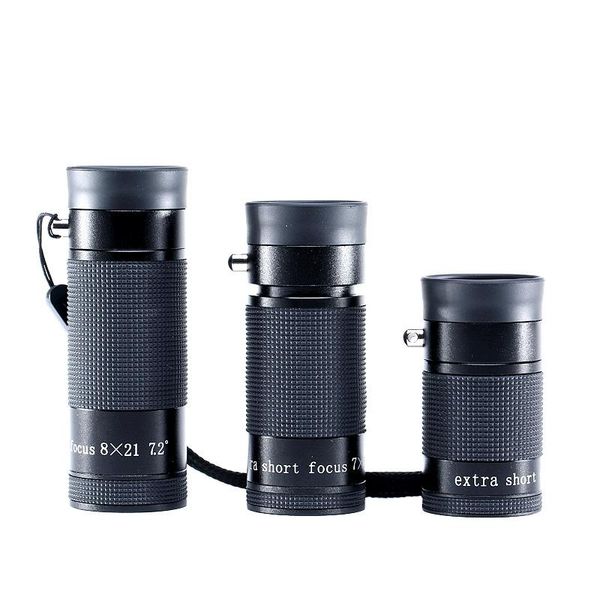 

mini single tube universal mobile phone external 8x21 hd lens low light level night vision 62 telescope telescopes