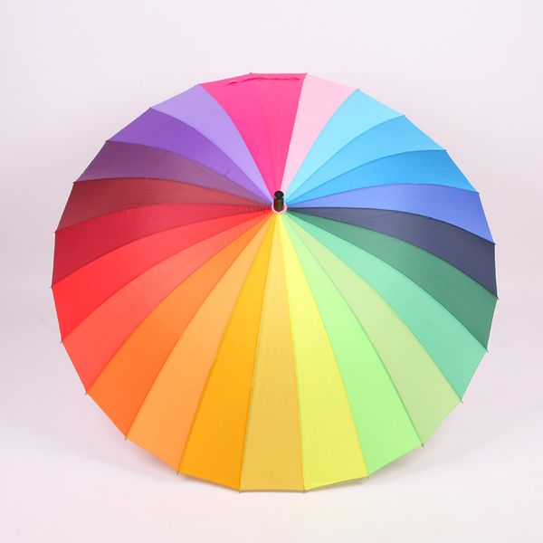 

2021 fashionabe 24k rainbow big umbrea windproof mens eather ong samurai umbrea womens umbrea