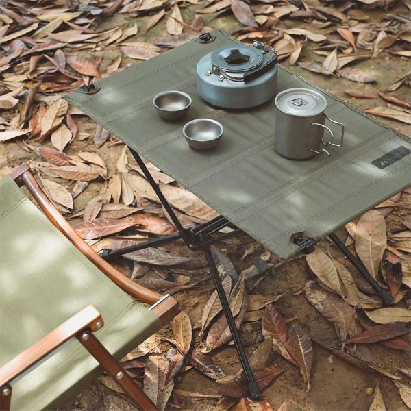 

camp furniture outdoor camping table portable foldable deskstrong climbing ultralight picnic tables folding load-bearing hiking aluminium u7