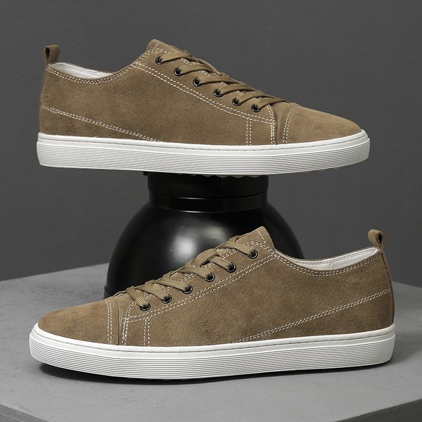 

2021 new spring autumn genuine leather men golf shoes white spikless sneakers outdoor quality walking footwear 39-45 2812, Black