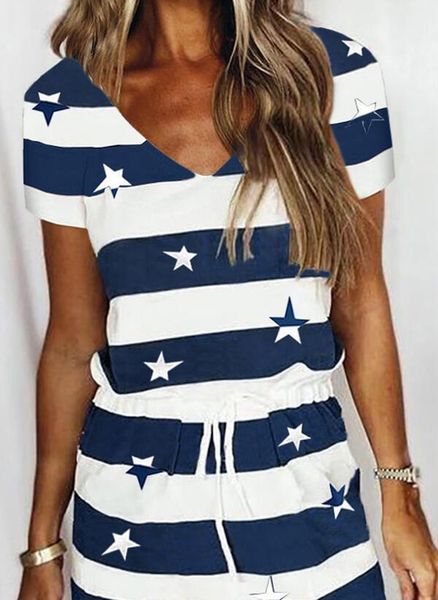 

casual dresses 2021 summer fashion printed drawstring ladies dress, Black;gray