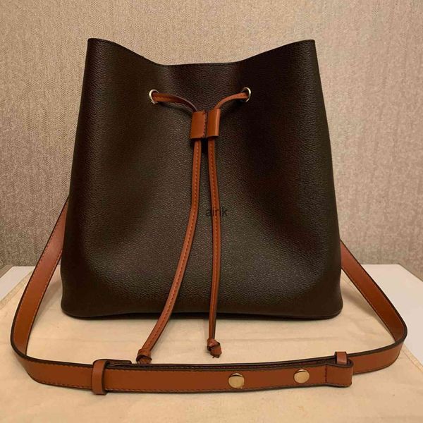 

solds luxurys designers neonoe bucket handbags flower purses women tote brand letter genuine leather shoulder bags crossbody bag