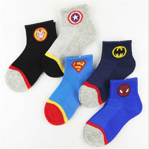 

socks 5 pairs/lot cartoon printed kids children's baby boys girls short cotton for born size 1 to 15 years, Pink;yellow