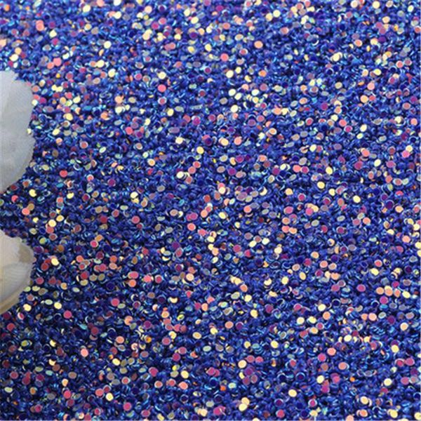 

500g/bag 1.2mm round dot color-shifting glitter powder pet sequin chunky flakes diy manicure accessories for nail art decoration decorations, Silver;gold
