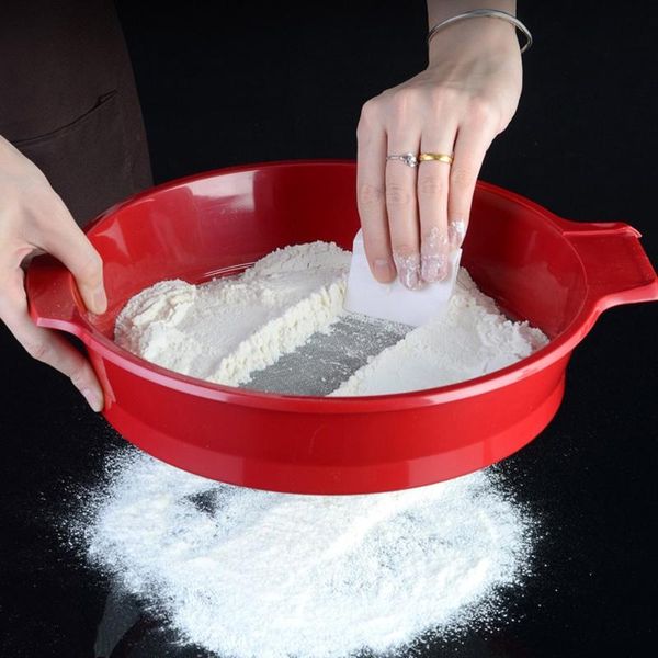 

colanders & strainers flour sieve hand-held ultra-fine powder surface food kitchen tools screen household