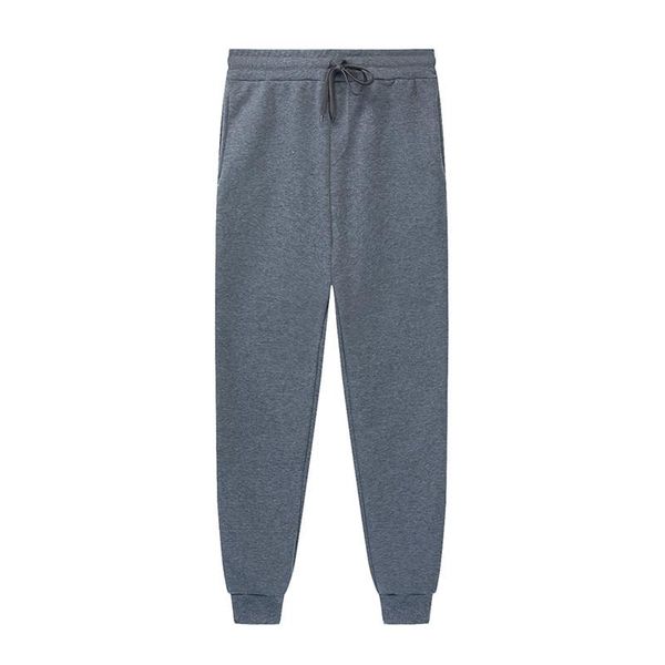 

spring and summer men's/women's sports pants pure color simple thin section breathable wear-resistant jogging men's, Black