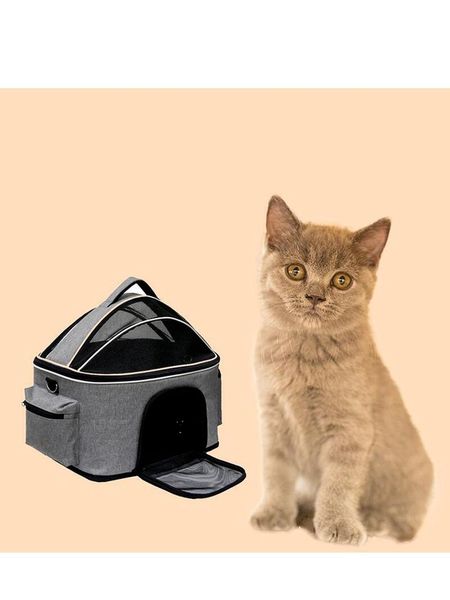 

dog car seat covers rectangular foldable breathable cat cage to go out portable messenger pet bag travel carry