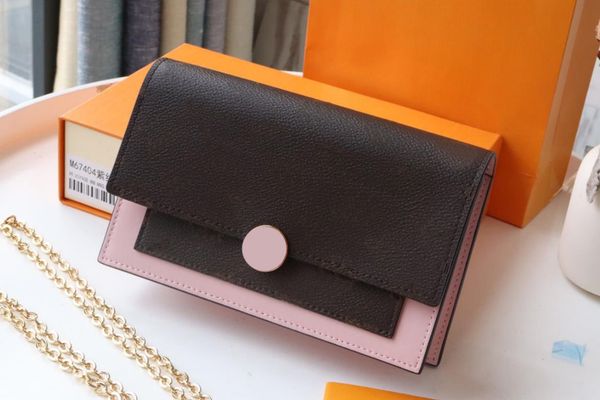 

2021 fashion flowers designer wallets luxurys men women leather bags classic letters key coin purse original box plaid card holder m67404, Red;black