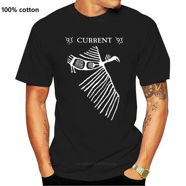 

men's t-shirts vintage t-shirt current 93 reprint size s - 5xl, White;black