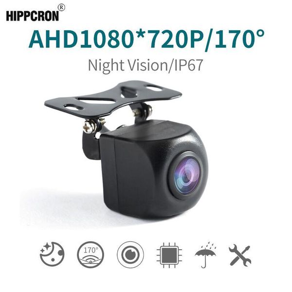 

hippcron car rear view camera night vision for auto parking monitor waterproof 170 degree angle ahd video cameras& sensors