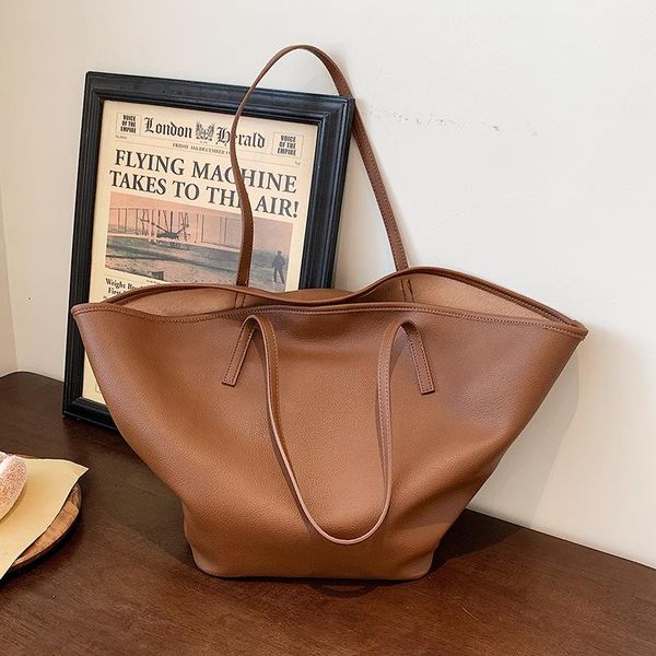 

evening bags large-capacity bag 2021 trendy fashion simple shoulder tote