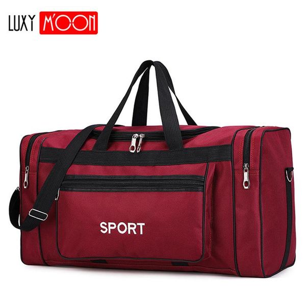 

duffel bags waterproof men sport travel bag women gym red yoga fitness handbag large capacity nylon duffle xa165k