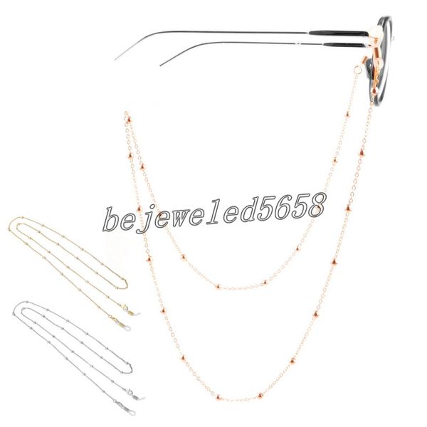 

fashion women's neck chain glasses chains sunglasses reading beaded anti-slip eyeglasses chain eyewears cord holder metal chain strap r