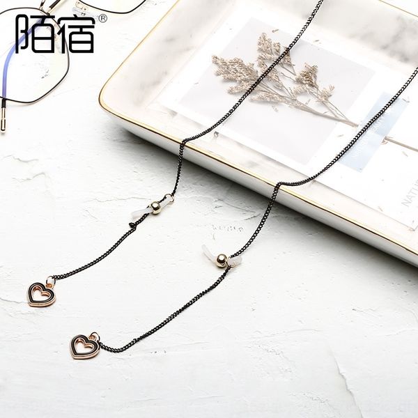 

k1z6 mosu fashion trend eye s star black mosu fashion pendant sun glassestrend sun star pendant glasses chain black chain