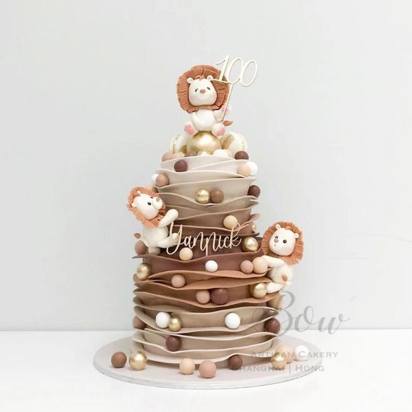 

other event & party supplies personalized name birthday cake er custom age baby 100 days decoration shower