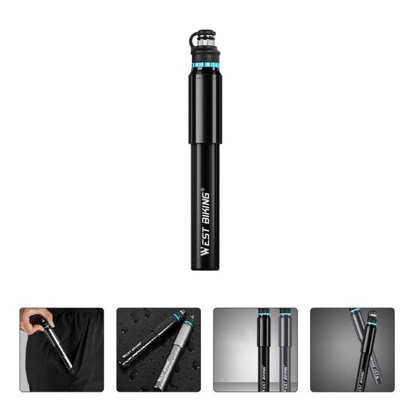 

bike pumps 1 set mini pump portable handheld high pressure tire inflator