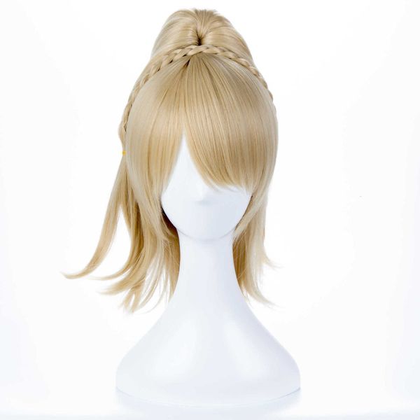 

final fantasy animation cos ff15 princs lunafreya character modeling wig, Black