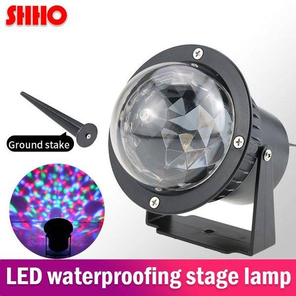 

led waterproof stage projection lamp rgb effect eu/us plug bar dance scene lighting cool modules