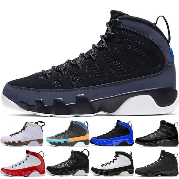 

new arrive basketball 9 9s for mens racer the spirit dream do it black blue bred man sports shoes