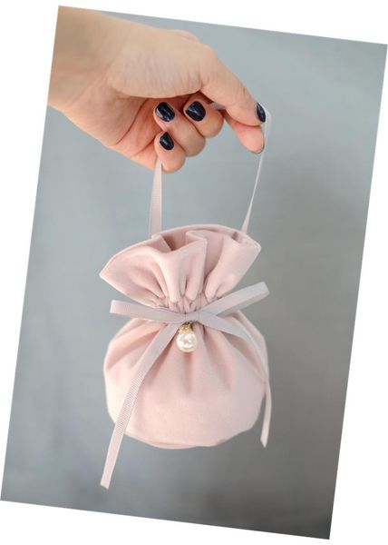 

gift wrap 80x105mm 90x125mm bag drawstring velvet candy jewelry party wedding creative birthday