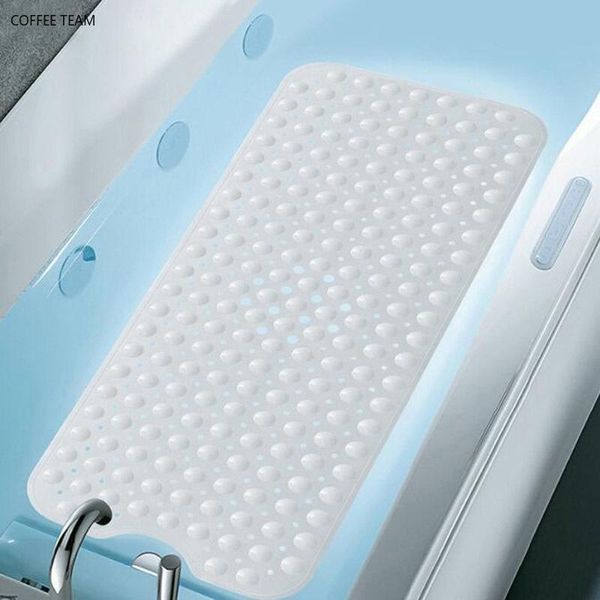 

rectangle pvc anti-skid bath mat soft bathroom massage suction cup non-slip bathtub carpet shower mats