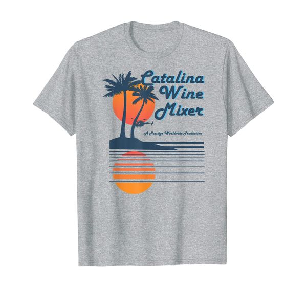 

catalina wine mixer vintage t-shirt, White;black