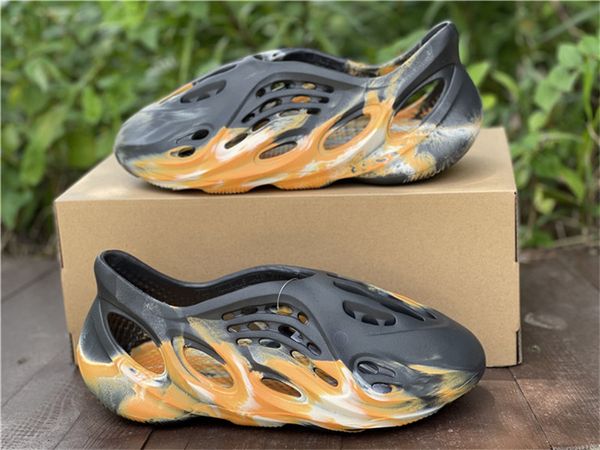 

sneaker pantoufle women sandals slipper shoes foam runners earth yellow mineral blue black of combination outdoor sneakers size 36-46 sports
