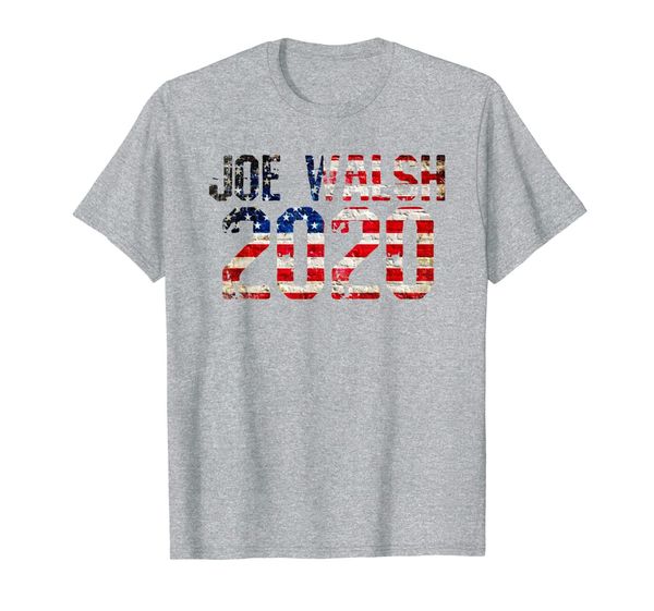 

joe walsh usa president 2020 vote t-shirt, White;black