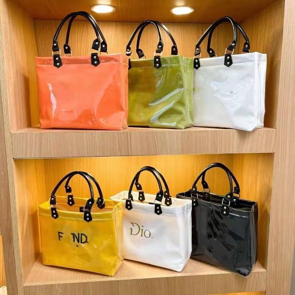 

new women's bags 2021 new bags transparent capacity large bag women's 2021 new spring and summer fashion single shoulder tote bag