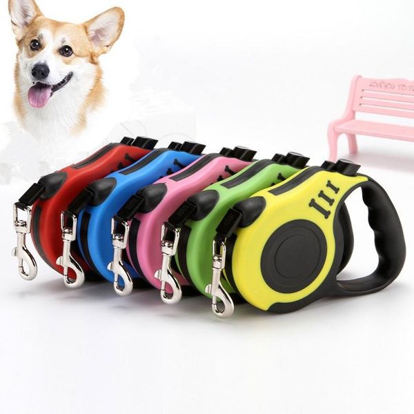 

dog collars & leashes selling durable leash automatic retractable nylon cat lead extending puppy walking running roulette for dogs
