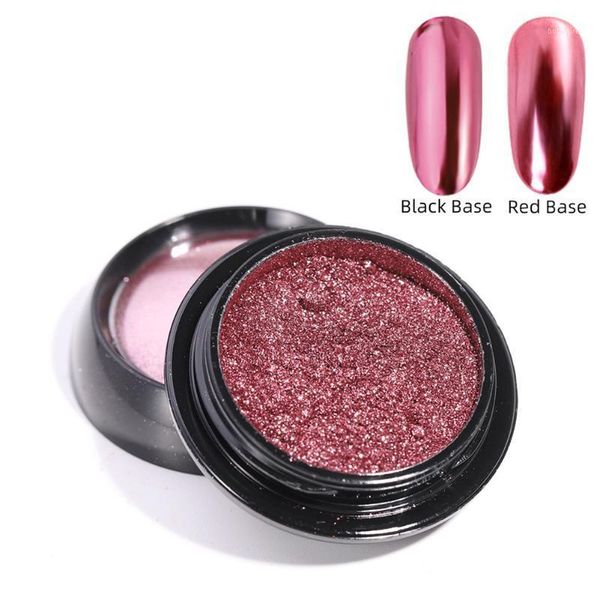 

manicure art dipping uv gel super shine nail powder dust pigment polishing mirror glitter tips makeup diy decorations1, Silver;gold