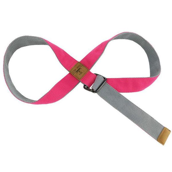 

yoga belt stretching strap elastic cotton resistance bands non-slip fitness loop